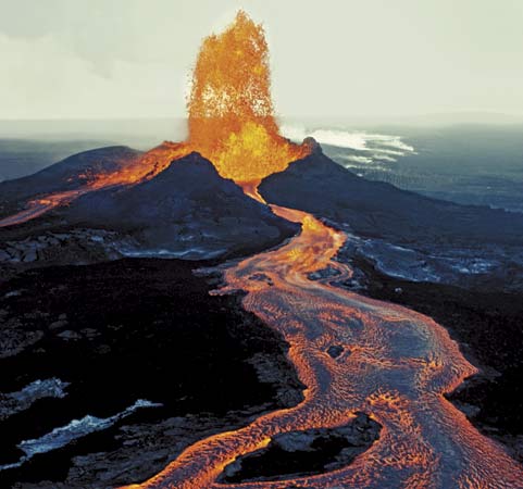 Foto tomada de Internet  Volcan Kilauea