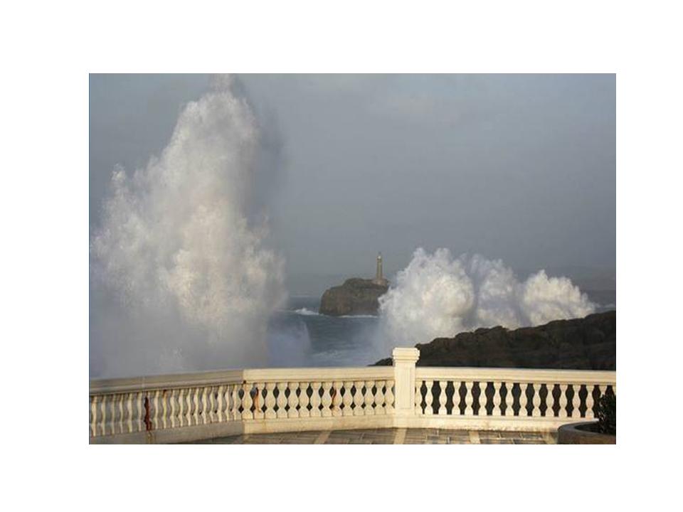 Olas en el Cantabrico